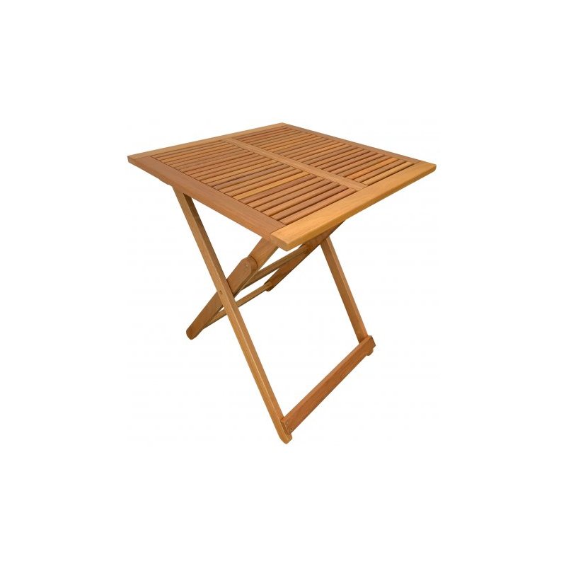 Mesa plegable de madera Balau BENIDORM