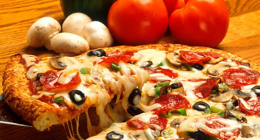 pizza barbacoa gas