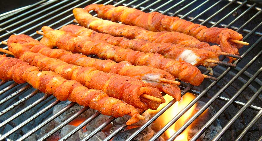 tiempo coccion comida barbacoa piedra volcanica fibraclim