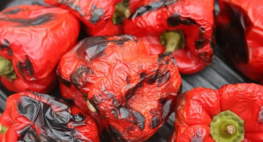 Tiempo de asado de pimientos