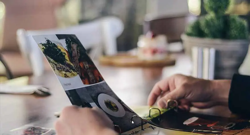 cómo hacer una carta de restaurante original