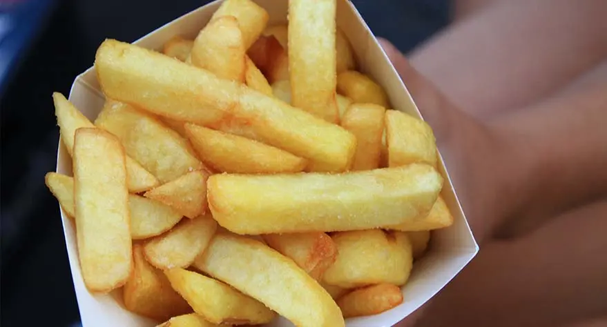 tiempo de coccion de patatas en freidora