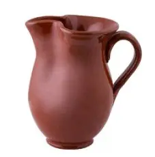 Jarra de Cerámica Roja de 1 Litro 37-1513 ALAR (Caja 6 uds)