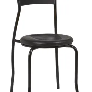 Silla Interior Armazón Plastificado Negro y Asiento Espuma Integral ASIA ESP