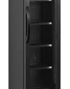 Armario Expositor de Refrigeración Slim Negro 114 L FSC175H BLACK