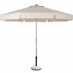 Parasol Terraza de 3 metros de Diámetro Color Crudo NUBE