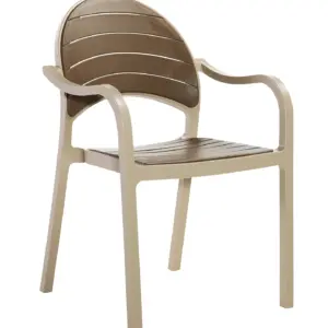 Sillón Terraza Polipropileno color Café-Marrón SENIA CM