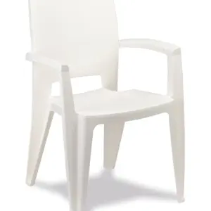 Silla Terraza Polipropileno color Blanco SINTRA BLA