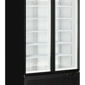 Congelador Expositor Negro 702 L Atom Maxi F2DB