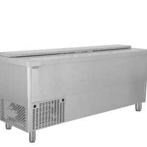 Enfriador de botellas horizontal 3 Puertas Acero Inox BHC200X1