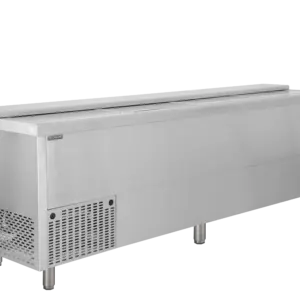 Enfriador de botellas horizontal 4 Puertas Acero Inox BHC250X1