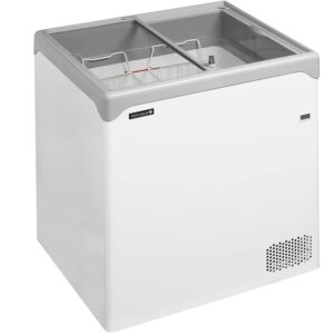 Congelador horizontal cristal recto 138 L NIC201SC