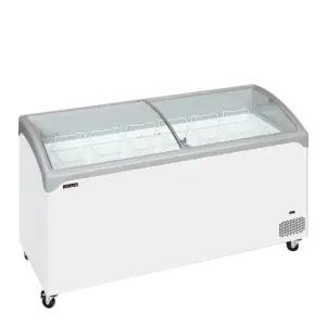 Congelador horizontal cristal curvo 367 L NIC501SCEB