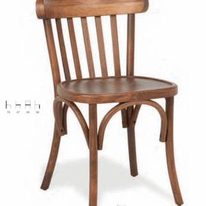 Silla Interior Madera de Haya Barnizada M3