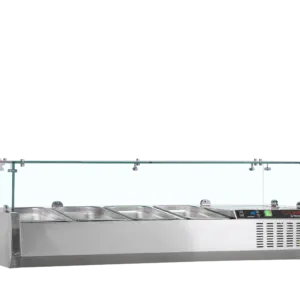 Vitrina Refrigerada de Ingredientes 4 GN1/4 GVC33-120
