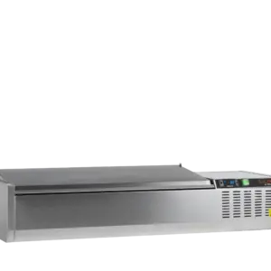 Vitrina Refrigerada de Ingredientes 5 GN1/4 GVC33-120 S/S