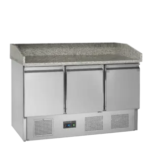 Mesa de Refrigeración para Pizza 3 Puertas PT1365