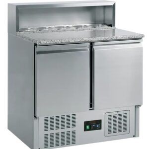 Mesa Fría de Pizza GN1/1 de 2 puertas GP92