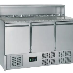 Mesa Fría de Pizza GN1/1 de 3 puertas GP93
