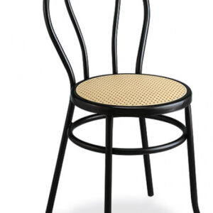 Silla Apilable de Tubo Acero Asiento Rejilla plástico M112