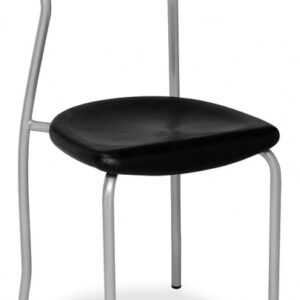 Silla Apilable de Acero con Asiento Tapizado o Madera M132