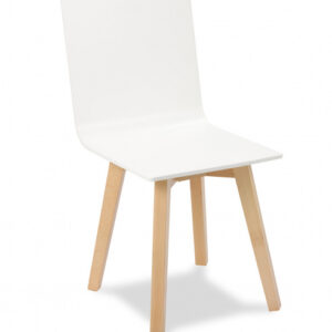 Silla Interior Madera de Haya Barnizada y Contrachapado M1810