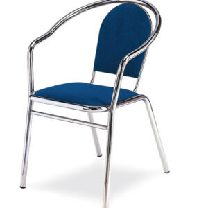 Sillón Apilable Asiento y Respaldo Tapizado M220