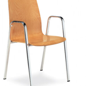 Sillón Apilable de Madera M236