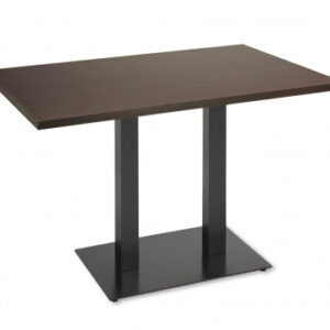 Mesa para Interior con Base Rectangular y Dos Pies M3024