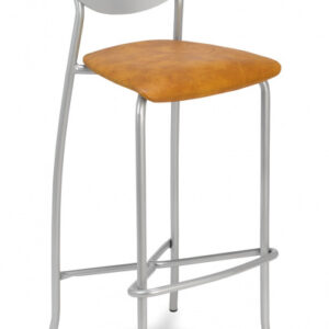 Taburete de Acero con Asiento Tapizado o Madera M5025