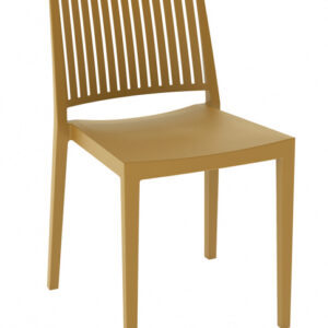 Silla Exterior Monobloc de Polipropileno BARS-1