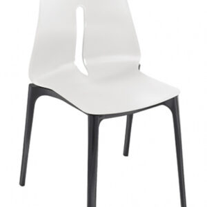 Silla Exterior Monobloc de Polipropileno Oblong