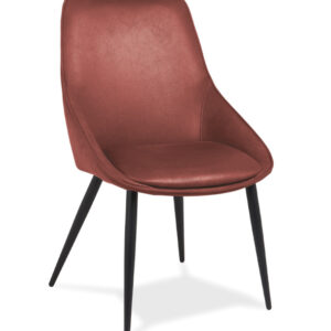 Silla asiento y respaldo tapizado Greta