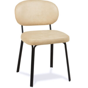 Silla asiento y respaldo tapizado Sylvie