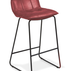Taburete asiento y respaldo tapizado Esther Bar