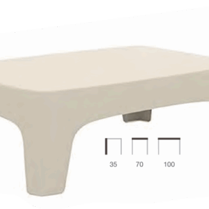 Mesa Baja Terraza Monobloc Polipropileno V3 SOL