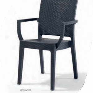 Sillón Exterior Monobloc de Polipropileno Calpe