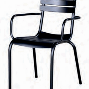 Sillón Exterior Aluminio Negro Negresco 2