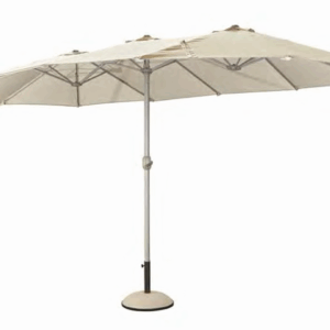 Parasol Terraza Triple de 4,6 x 2,7 m Color Crudo M7590