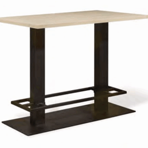 Mesa Alta para Interior 2 Patas con Base Colón 2