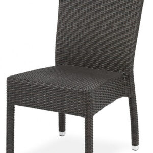 Silla Exterior de Aluminio Plastificado y Médula Sintética M159