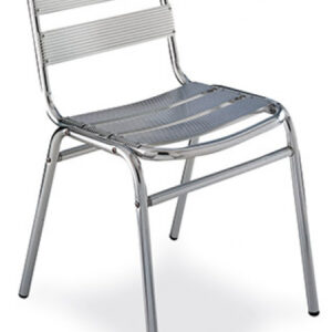 Silla Exterior Aluminio con 5 Costillas M190