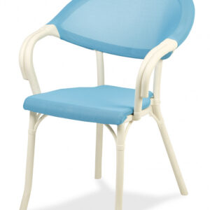 Sillón Exterior de Polipropileno y Textiline M2127
