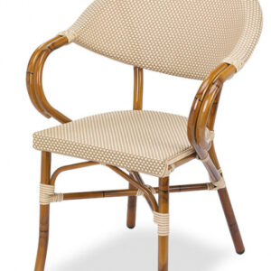 Sillón Exterior de Aluminio Plastificado y Textiline M262
