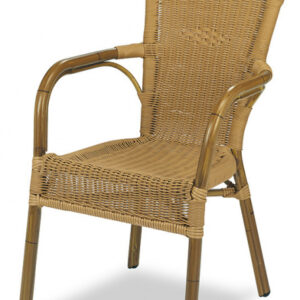 Sillón Exterior de Aluminio Plastificado y Médula Sintética M264