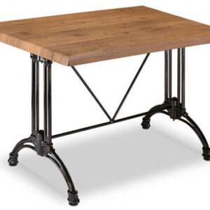 Mesa Rectangular Estructura en Aluminio Fundido con 2 Patas M364