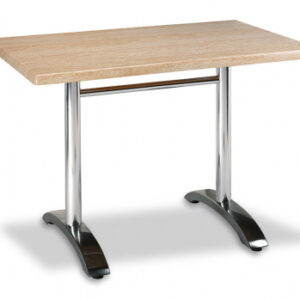 Mesa Rectangular Estructura en Aluminio con 2 Patas M402