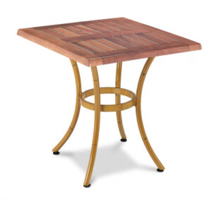 Mesa Imitación Caña con 4 Patas Arqueadas M416