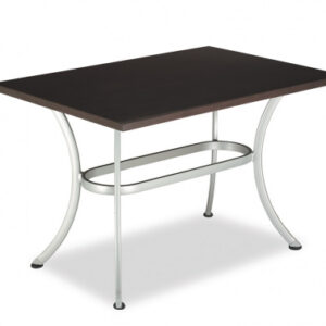 Mesa Rectangular con 4 Patas Arqueadas Curvas M437