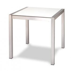 Mesa Acabado en Inox Apilable 4 Patas M440
